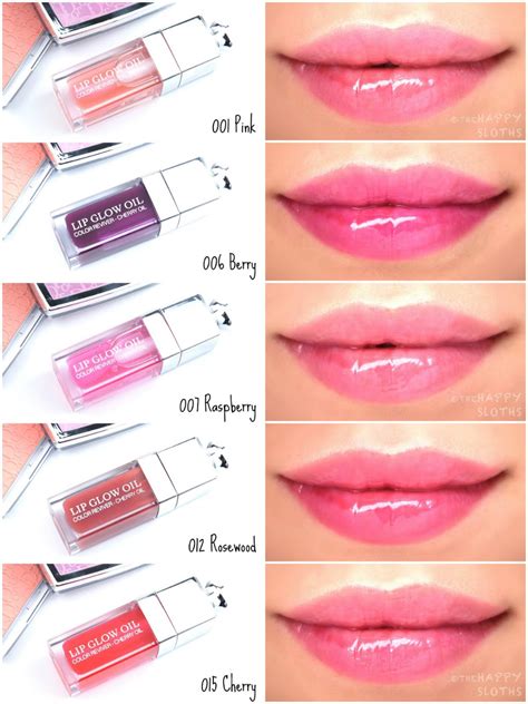 dior lip glow oil cherry dupe|Dior Lip Glow oil shades.